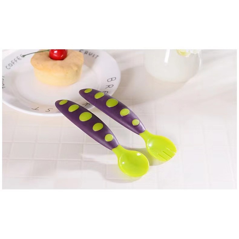 SENDOK MAKAN BAYI / SENDOK MAKAN BAYI / SPOON FORK SET GARPU / SENDOK MAKAN DAN GARPU SET