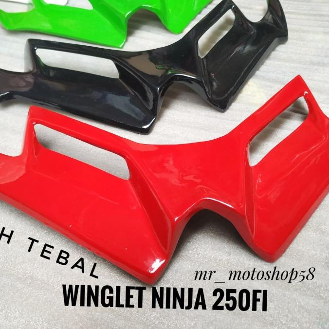 Winglet Kawasaki Ninja 250 Fi 250 Winglet Ninja New 250 Fi