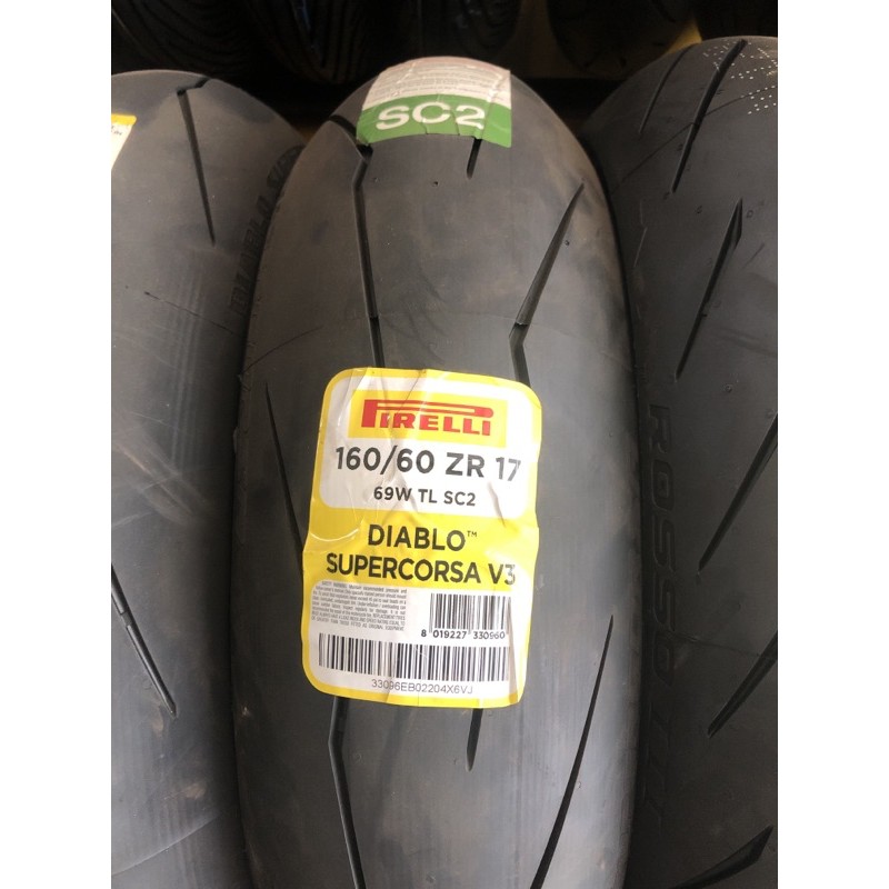 BAN MOTOR  PIRELLI DIABLO SUPERCORSA V3 160/60-17