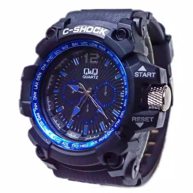 Terima Cod)Jam Tangan Pria C-Shock Strap Rubber//JAM TANGAN/JAM TANGAN PRIA/JAM TANGAN C-SHOCK