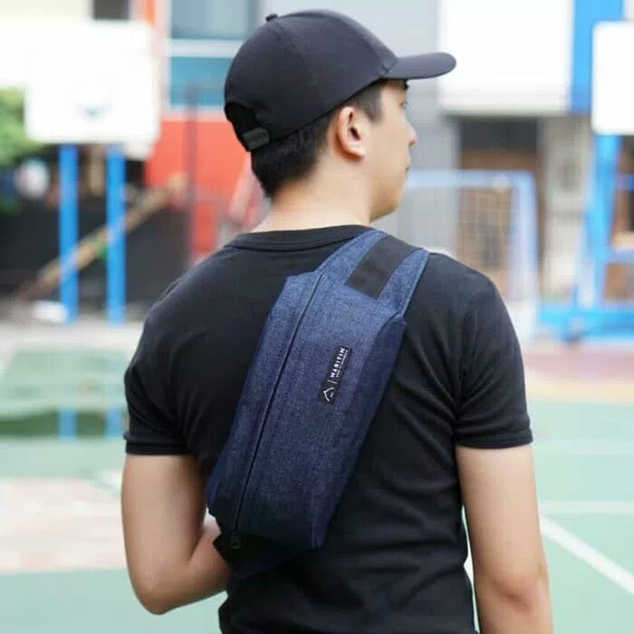 Tas Selempang Pria Sling Bag Pria Waist Bag Maritim