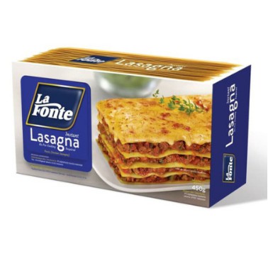 

LA FONTE LASAGNA 450 GR HARGA SUDAH TERMASUK PACKING