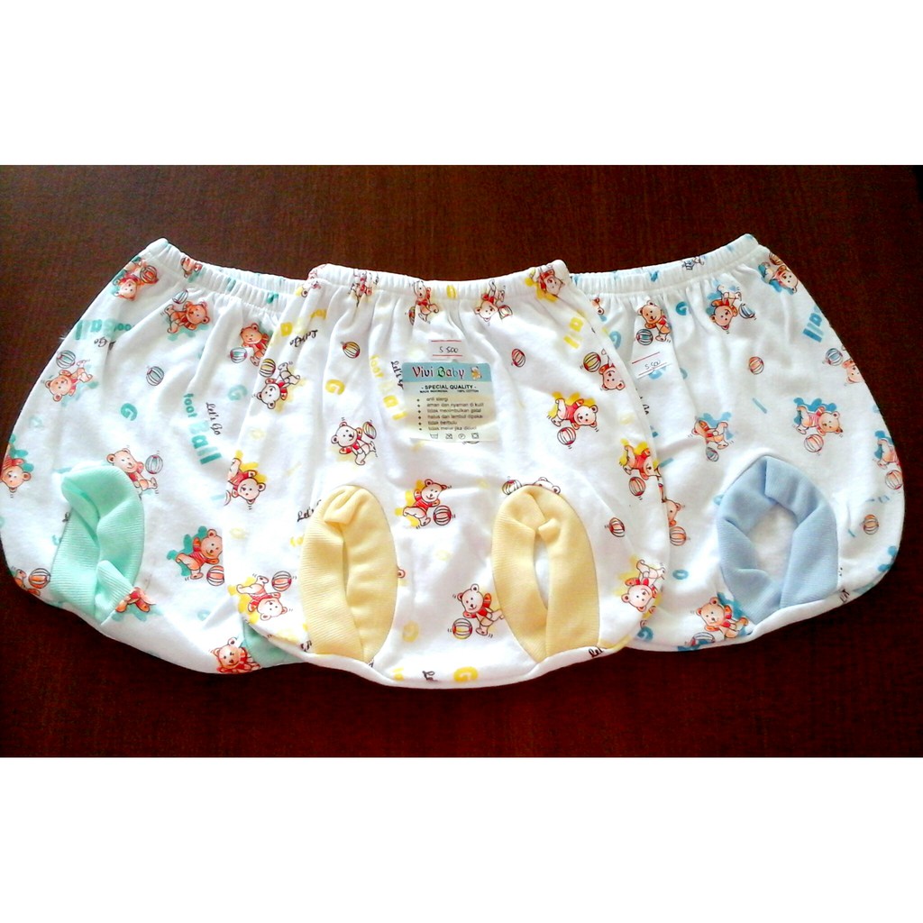 Celana Pop Motif, Celana Pop Bayi, Celana Pendek Bayi, Celana Kacamata