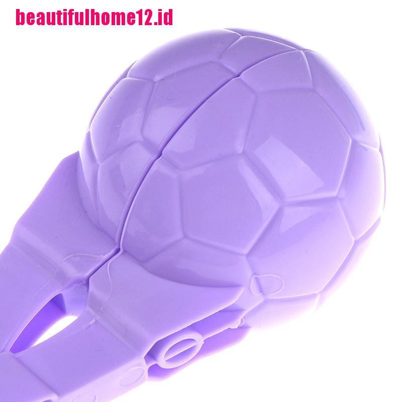 【beautifulhome12.id】Cute Football Snowball Clip Kids Winter Outdoor Sports Snow Sand Mold Fight Toy