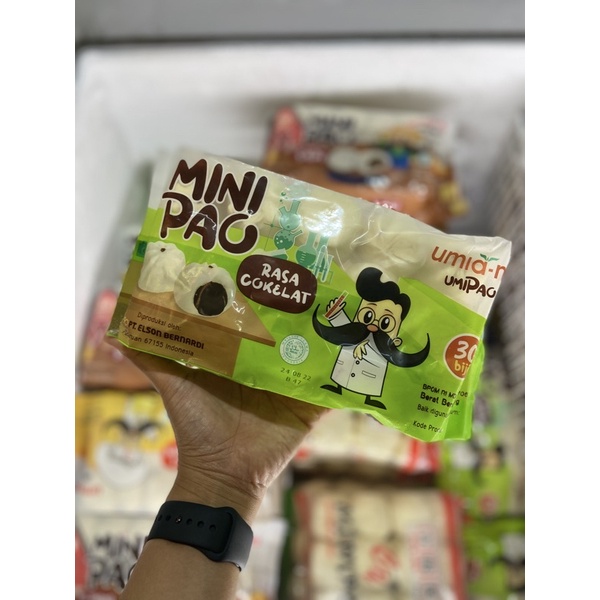 

MINIPAO BAKPAU MINI RASA COKLAT isi 30pcs UMIAMI