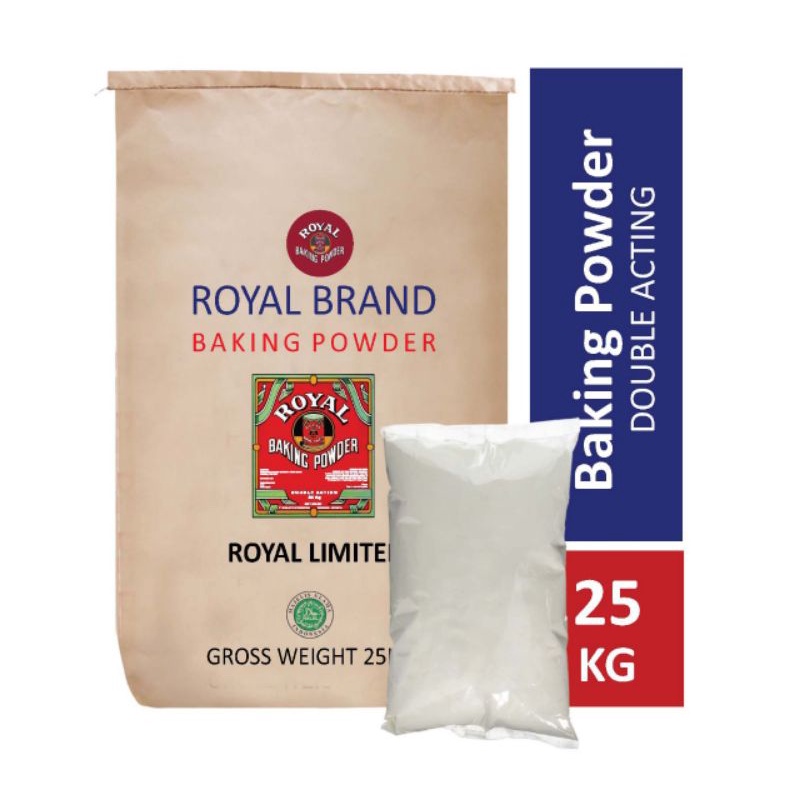 

Royal Baking Powder Double Acting Ex Amerika Serikat 1KG - Bahan/Bubuk Pengembang Kue