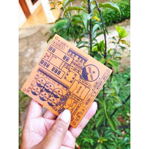 PCB SMPS SOS HB + softstart, layout by ARK audio tronik