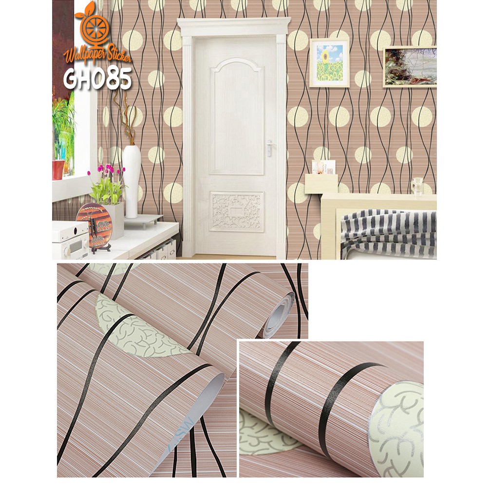 Wallpaper Dinding Wallpaper Stiker Wallpaper dinding Anak Walpaper Ukuran 45CM x 8Meter Motif Gh085 - Worldhome