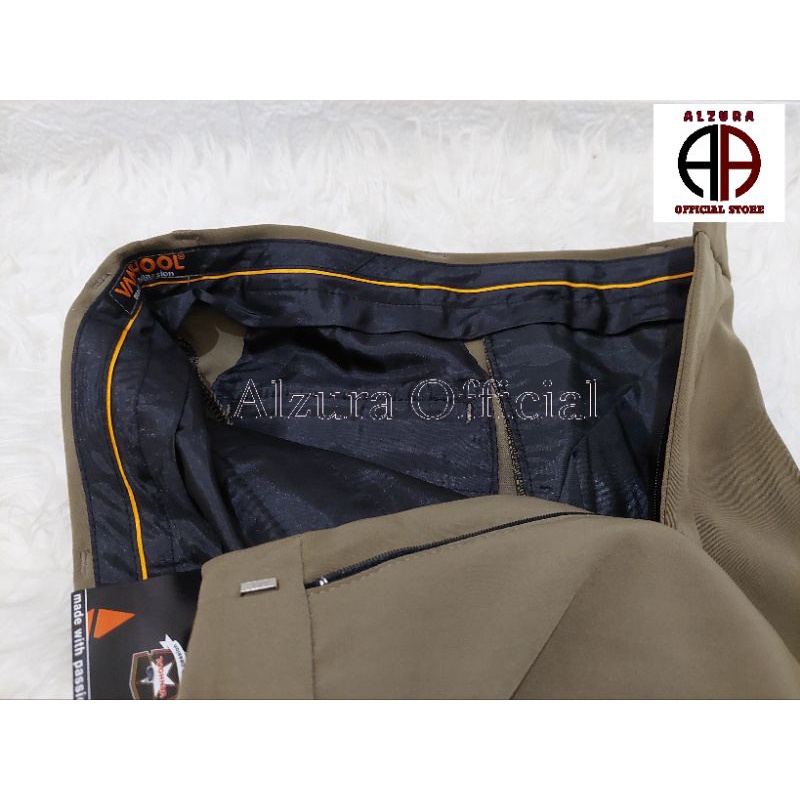 Celana kerja pria / celana bahan formal standar / reguler / BAHAN TEBAL / PREMIUM