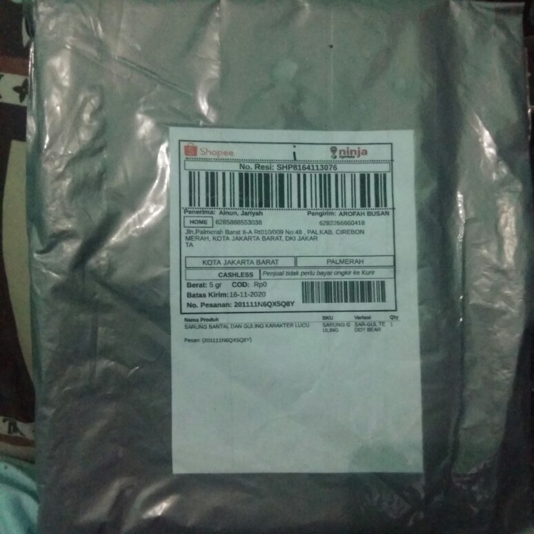 Sarung Bantal Dan Guling Karakter Lucu