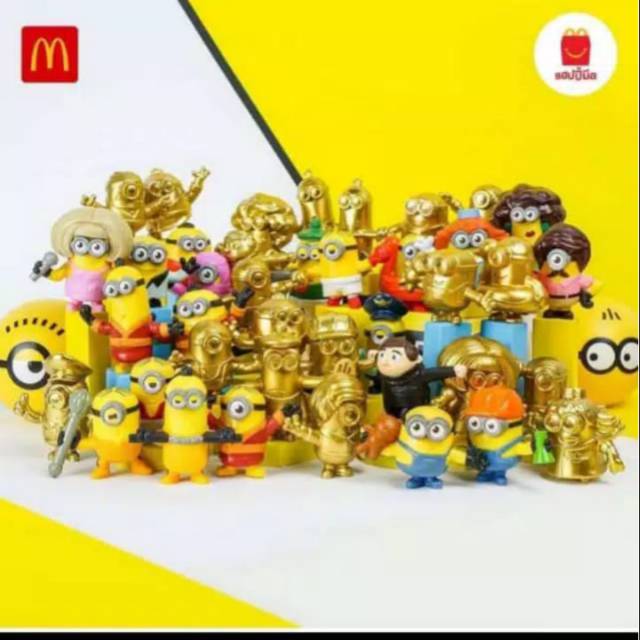 Happy meal Mcd 2020 minion the rise of gru