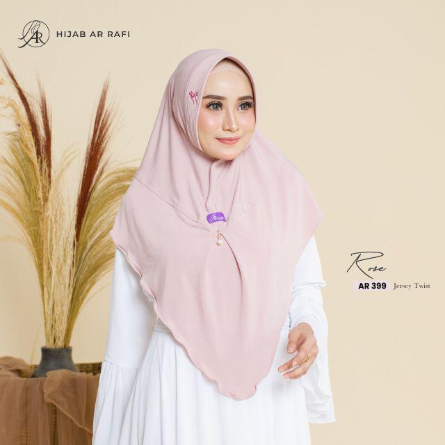 Hijab Ar Rafi AR 399 hijab instan new arrival || INAYAHHIJAB-Rose