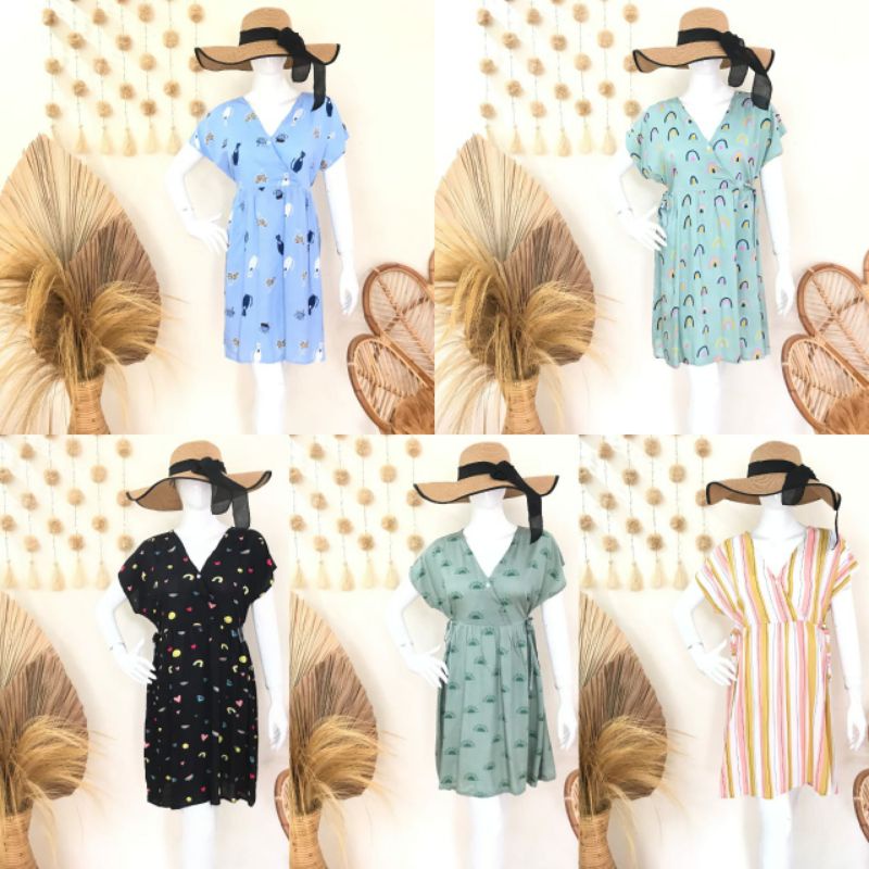Kimono Pendek | Kimono | Daster Kimono Rayon Premium | Daster Busui | Kimono Busui