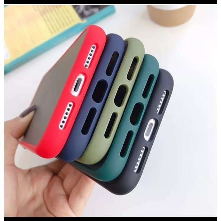 Oppo Reno 4f  Case Matte Colored Frosted Aero Biasa