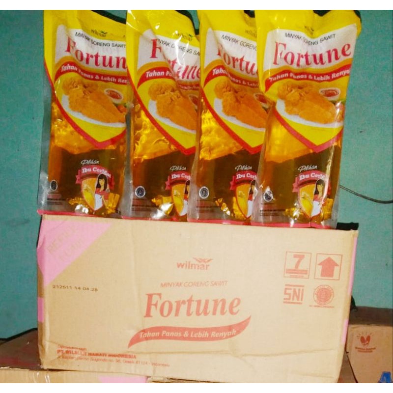 

Minyak Goreng Sawit Fortune 1 liter