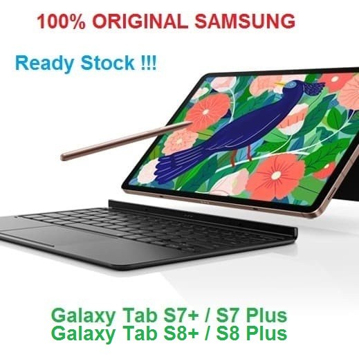 PROMO 100% Original Samsung Keyboard Galaxy Tab S8+ Tab S8 Plus tab s7 plus 5G