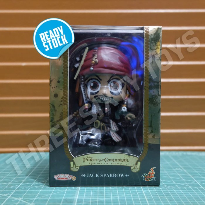 Hot Toys Cosbaby Jack Sparrow Pirates of The Carribean