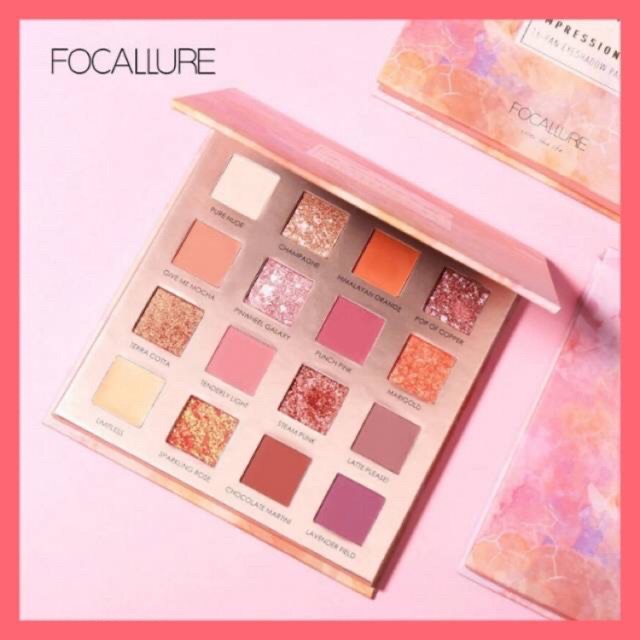 FOCALLURE SUNRISE EYESHADOW 16 COLORS