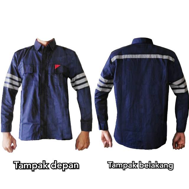 Wearpack / Baju safety / jaket safety / baju proyek / seragam safety /