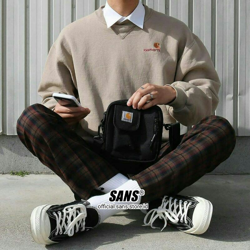 Celana Tartan Pria / Celana Kotak Kotak Pria / Tartan Pants Pria