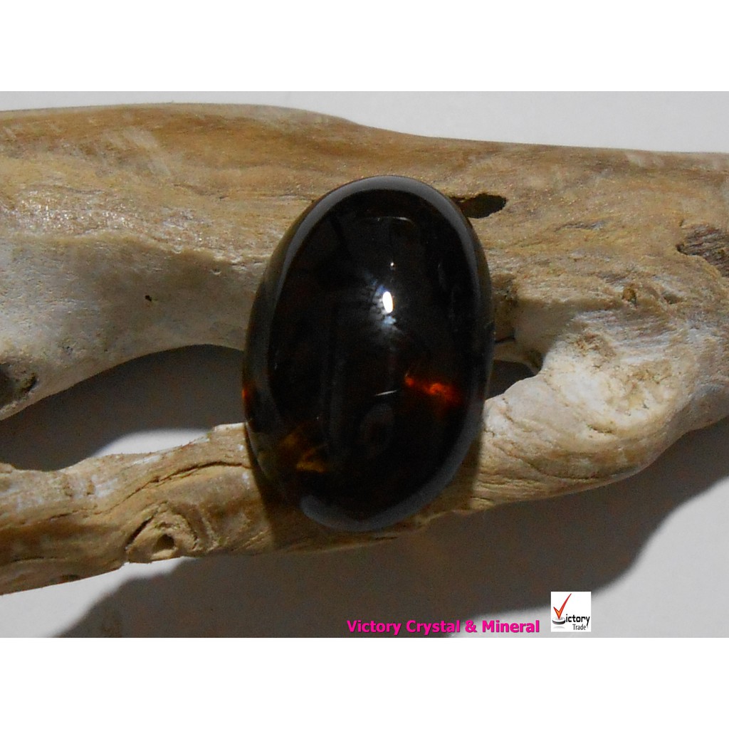 Kecubung Kalimantan 14.50ct Madu Api Golden Luster Natural