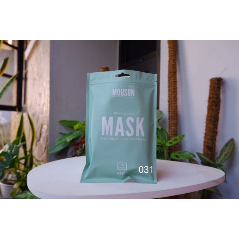MASKER MOUSON KN95 WARNA 5PLY ISI 10PCS | KN95 HIJAU | KN95 PINK | KN95 HIJAU MUDA | KN95 MOUTION