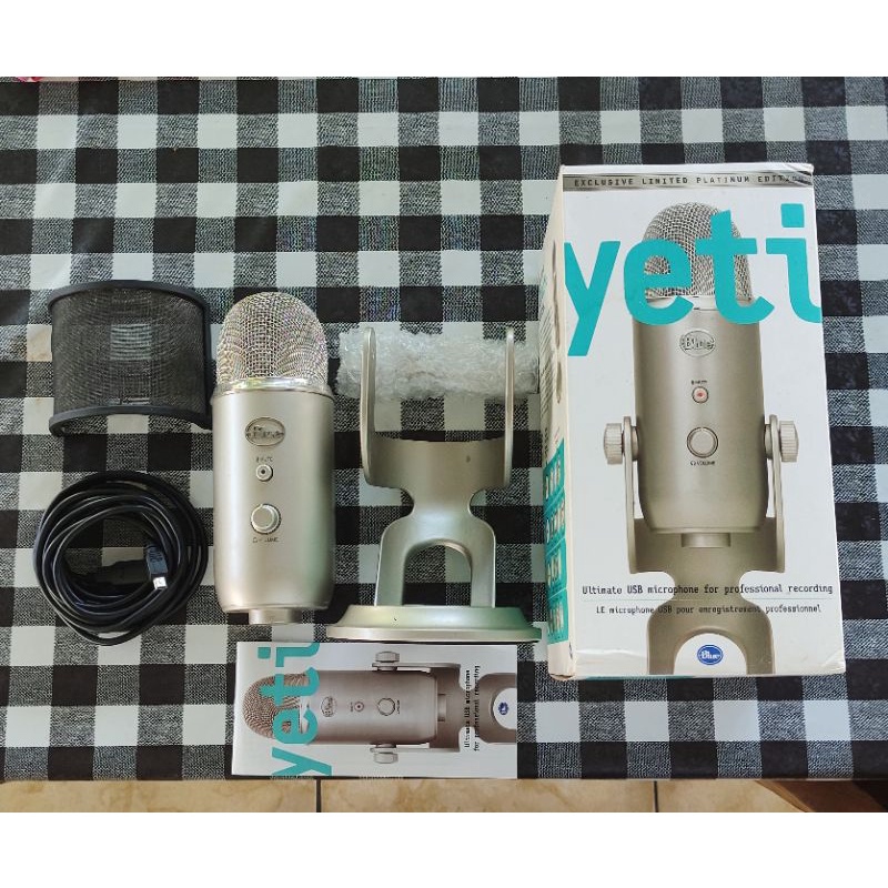 NEGO Professional Mic USB Microphone Condenser ORIGINAL BLUE YETI