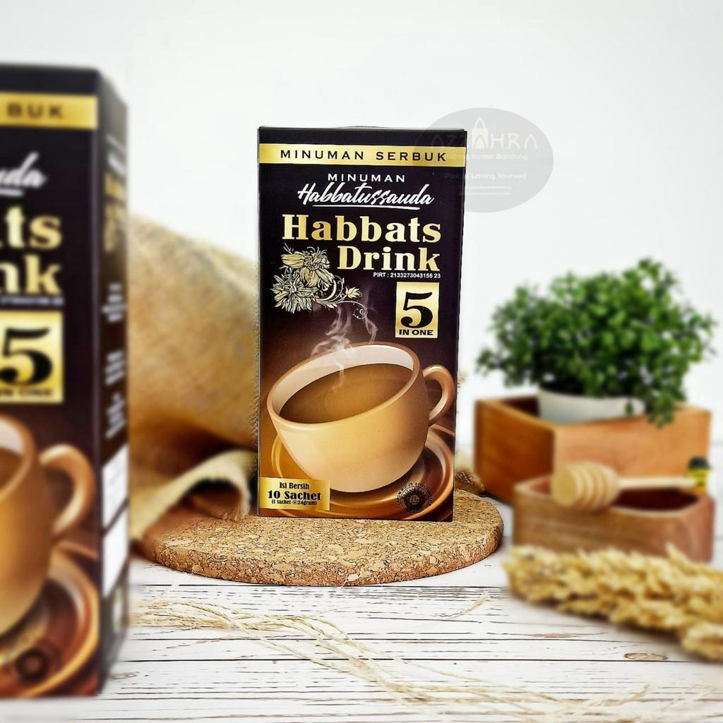 

Habbats Drink 5 in 1 Minuman Madu Habbatussauda Herbal alami