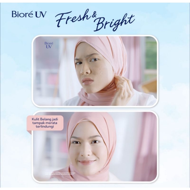 BIORE UV FRESH AND BRIGHT SUNSCREEN SPF 50 OIL CONTROL MATTE &amp; INSTANT COVER