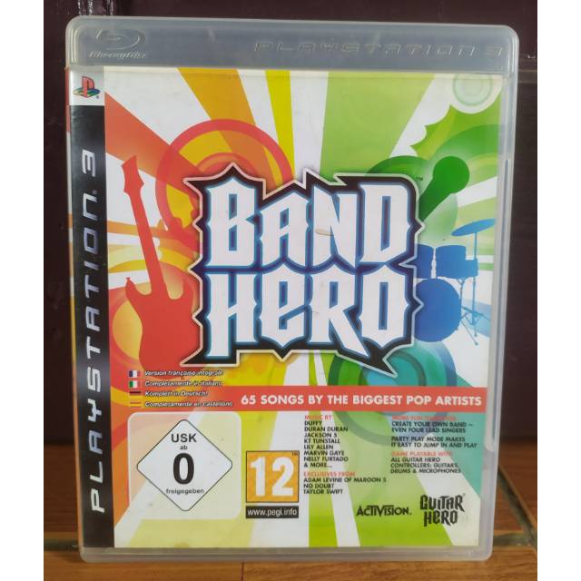 Kaset Ps3 Dvd Ps3 Band Hero (R2)