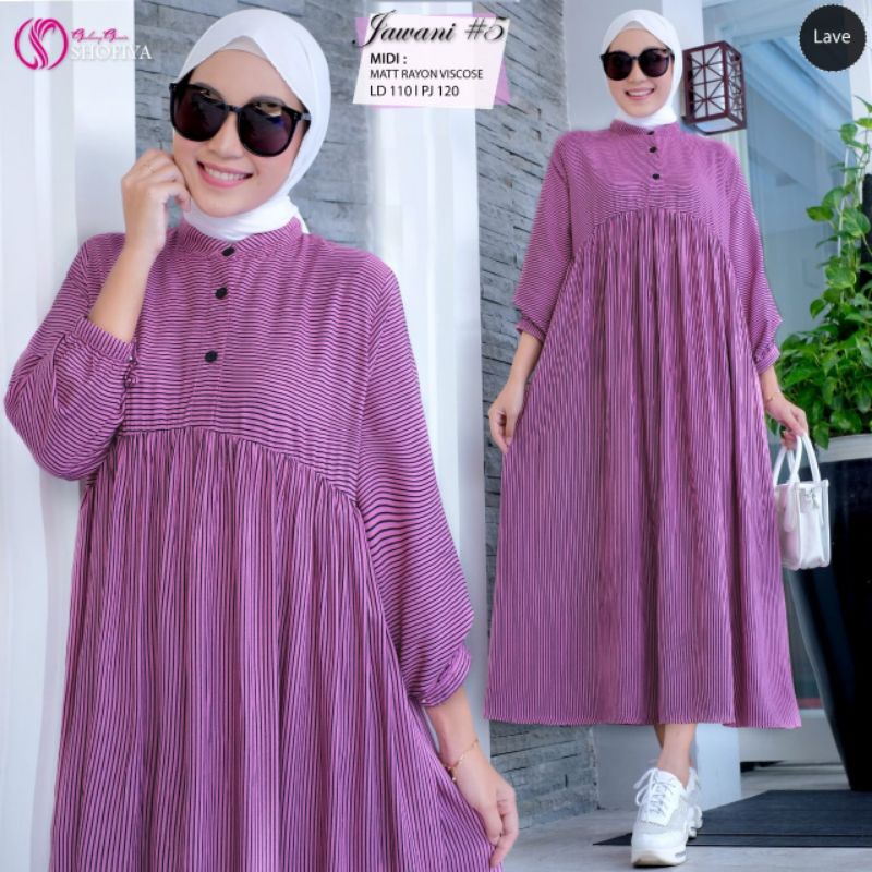 JAWANI MIDI DRESS VOL 5 ORI BY SHOFIYA