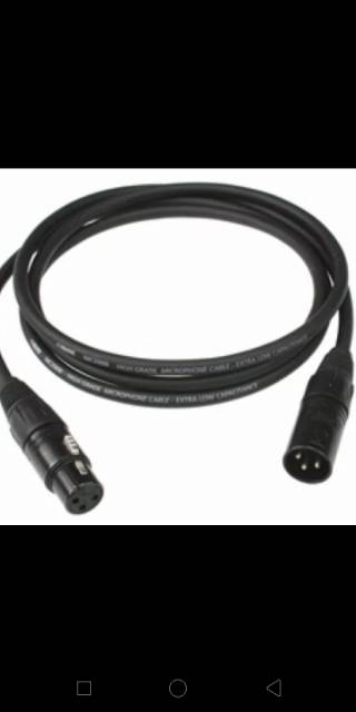 Kabel audio jadi canare japan.canon XLR MALE ke FEMALE.4meter bagus punya.