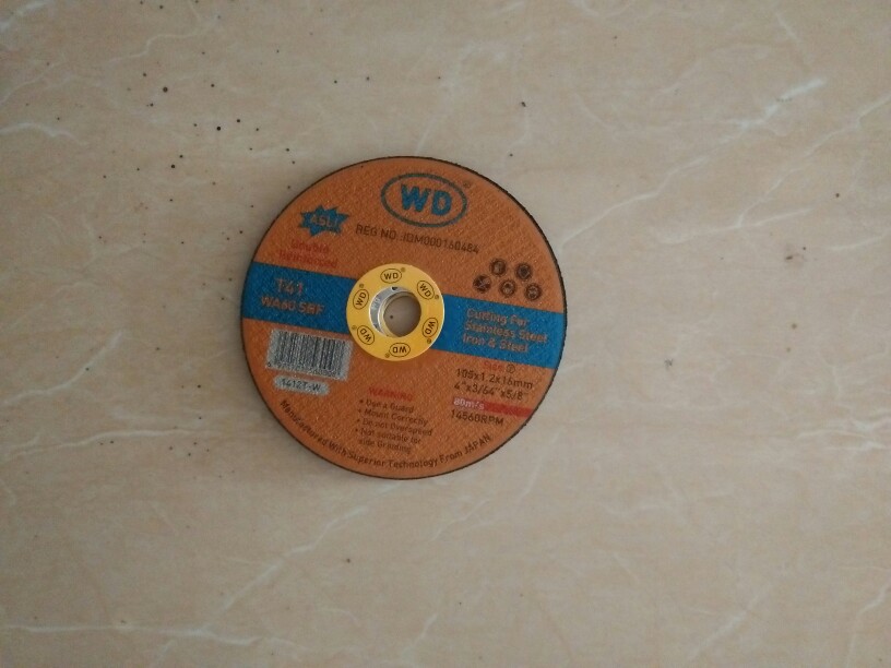 Mata Gerinda Wd 4 Inch Potong Besi / Stainless Steel