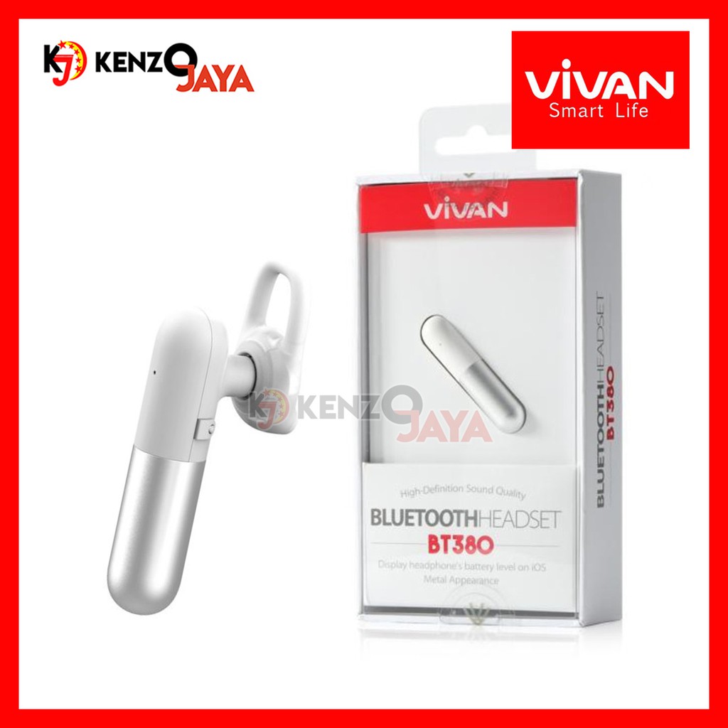 Headset Bluetooth VIVAN BT380