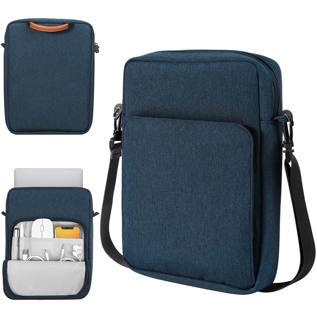 Tas Laptop Macbook Lenovo ASus Samsung Selempang with Long strap Extra Protective Size 13 14 inch