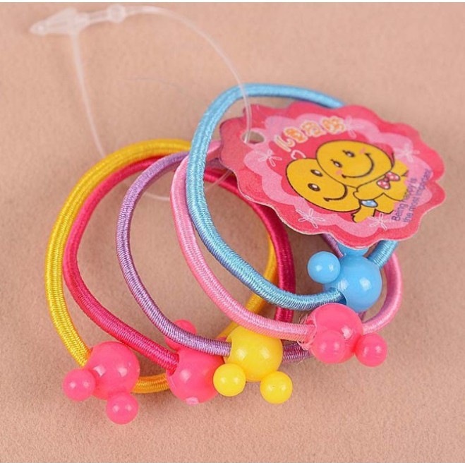 Ikat Rambut Anak Set 50 Little Girl Elastic Hair Band