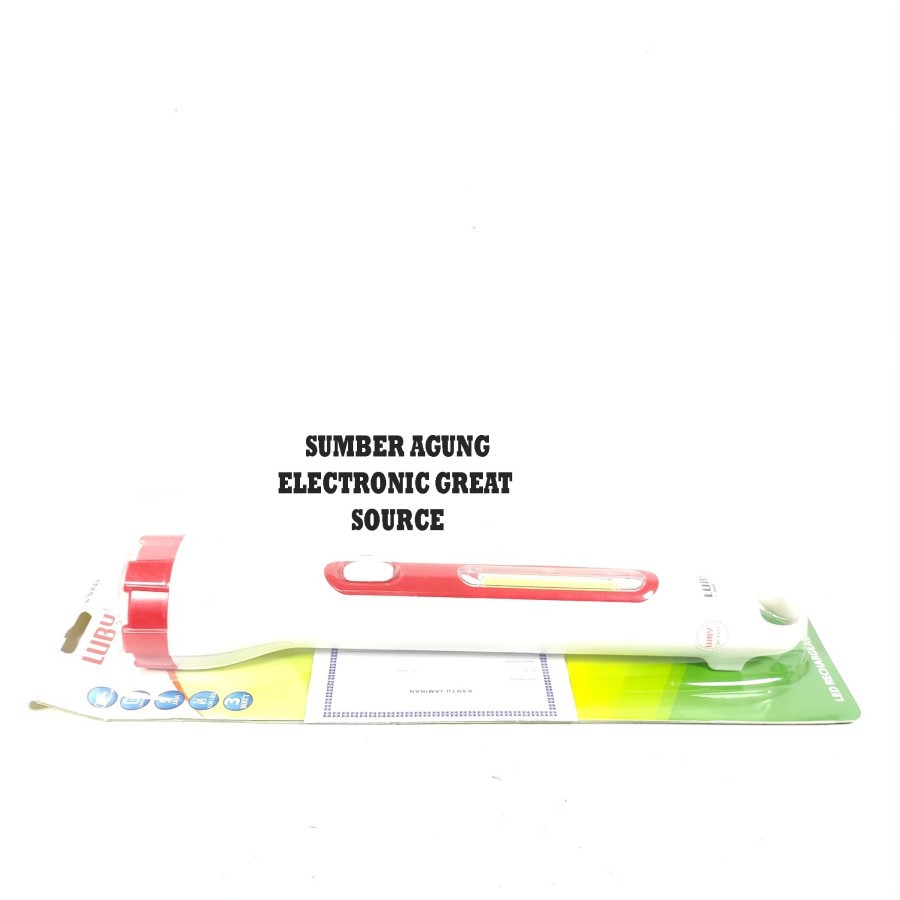 Senter L8909 Luby LED Terang COB Berkualitas 8908 Luby Emergency