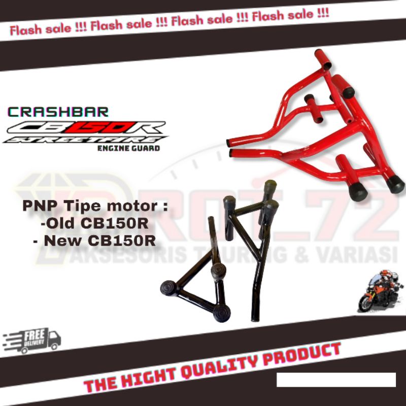CRASHBAR CB150R / CRASHBAR NEW CB150R / CRASHBAR OLD CB150R / TUBULAR CB150R / TUBULAR NEW CB150R / 