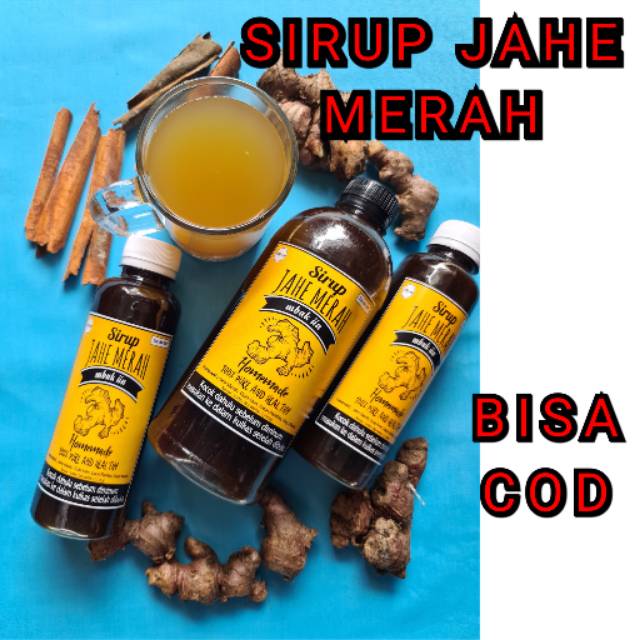 

Sirup Jahe Merah 600ml