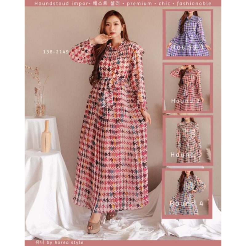 Gamis Korean Look Original Yuna Fit to L