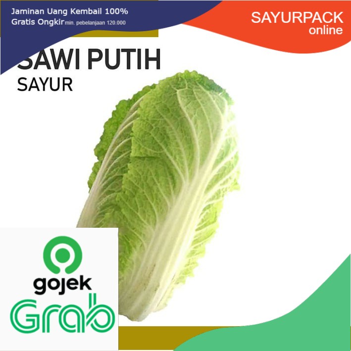 

[ sayurpack ] [Sayuronline] SAWI PUTIH SAYUR [1 Buah]