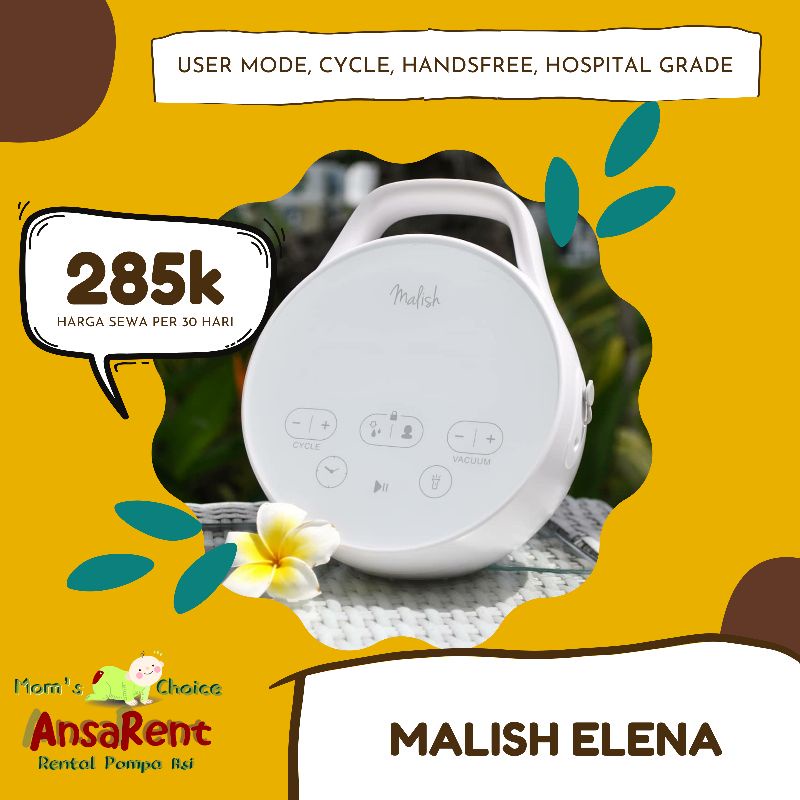 Sewa Malish Elena Handsfree Rental Malish Elena Hospital Grade