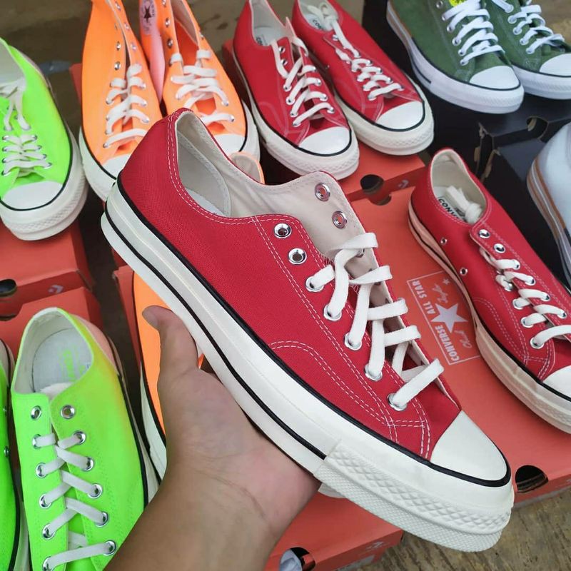 Converse 70's Enamel Red/Egret - 164949c