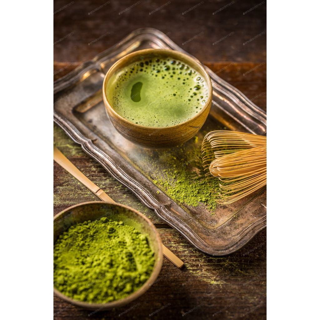 PURE MATCHA POWDER 25GR GOLDENFIL - BUBUK MATCHA ASLI JEPANG - TEH HIJAU PREMIUM GREENTEA POWDER