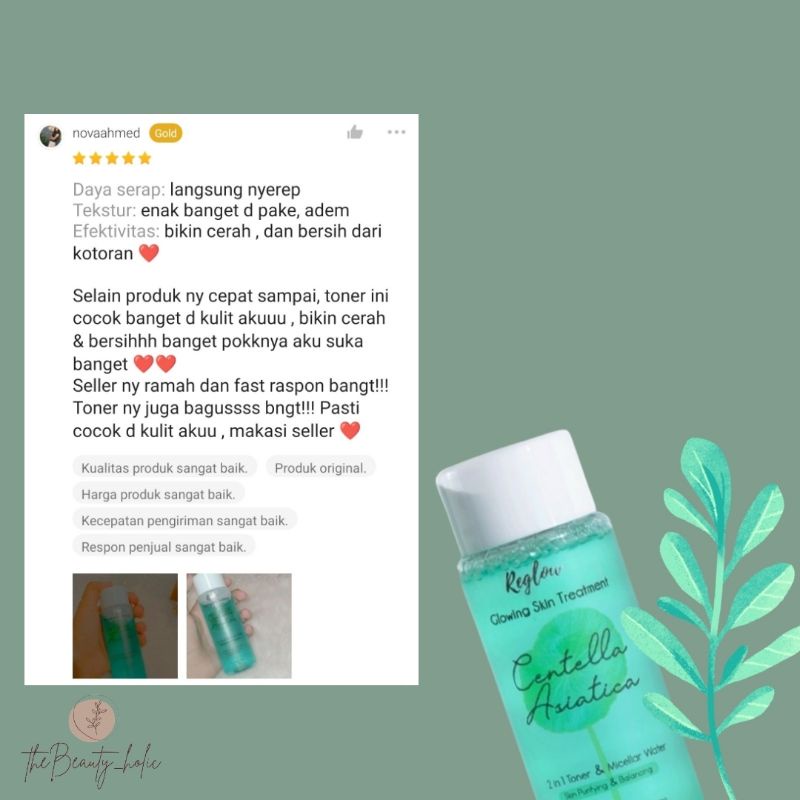 REGLOW SERIES Glowing skin Treatment Original BPOM-3