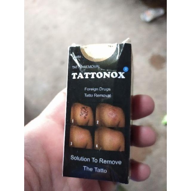 Obat Penghilang Penghapus Tatto Tato Tatonox Tattonox Asli Original