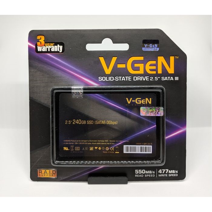 SSD VGEN 240GB SATA