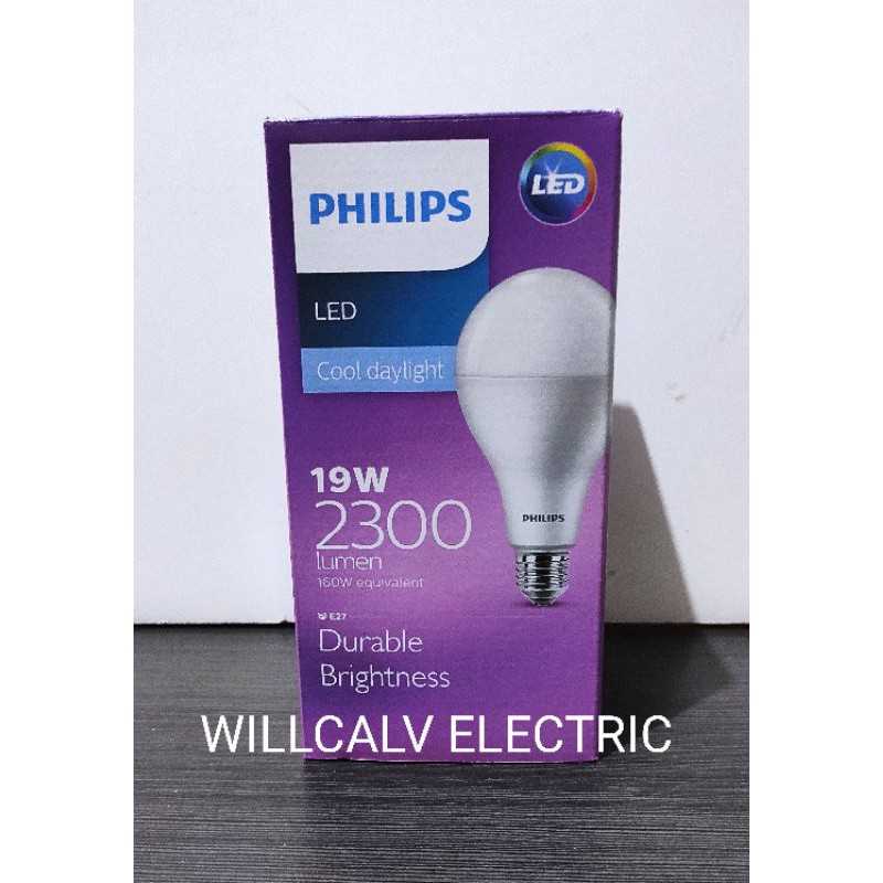 LAMPU LED PHILIPS 19W 19WATT 19 W / LAMPU PHILIPS LED 19W 19WATT 19 W CAHAYA PUTIH