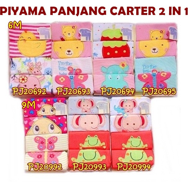 PIYAMA PANJANG 2 IN 1 CARTERS