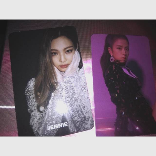 Photocard Official Jennie Jisoo